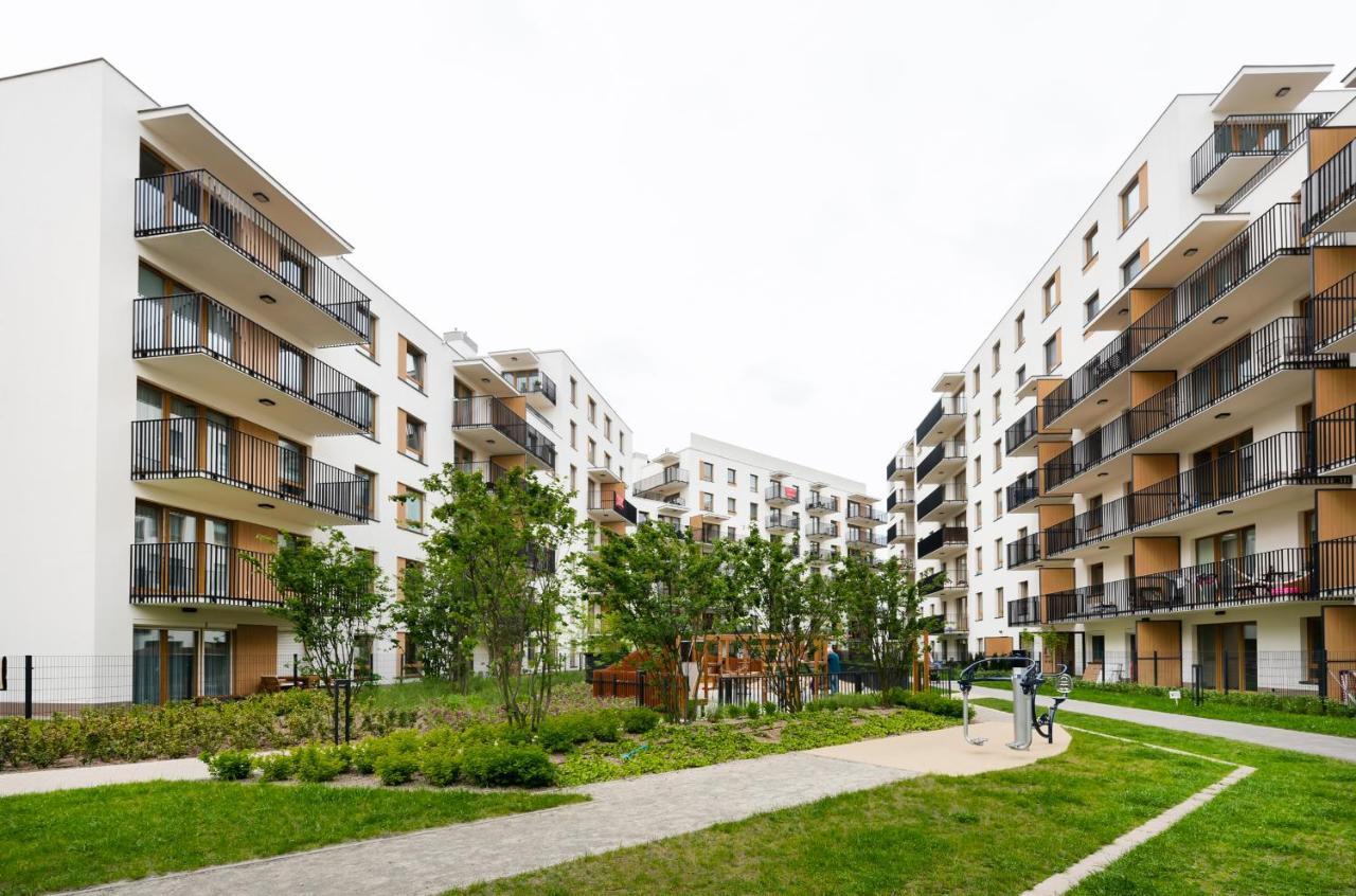 ורשה Wola Skwer Sunny Apartment מראה חיצוני תמונה